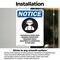 Signmission Hazardous Noise Area Sign, Vinyl Decal, 7in W x 10in L, 2PK OS-2PACK-NS-D-710-V-13323 - alternate 5